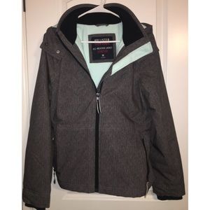 hollister rain jacket